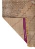manchaha gold wool and silk hand knotted Rug - Backing Shot manchaha gold wool and silk hand knotted Rug - Backing Shot