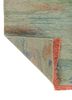 kavi x manchaha blue wool hand knotted Rug - Backing Shot kavi x manchaha blue wool hand knotted Rug - Backing Shot