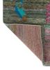 kavi x manchaha pink and purple wool hand knotted Rug - Backing Shot kavi x manchaha pink and purple wool hand knotted Rug - Backing Shot