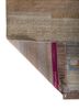 kavi x manchaha grey and black wool and bamboo silk hand knotted Rug - Backing Shot kavi x manchaha grey and black wool and bamboo silk hand knotted Rug - Backing Shot