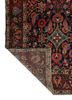 aalam pink and purple wool hand knotted Rug - Backing Shot aalam pink and purple wool hand knotted Rug - Backing Shot