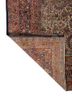 aalam pink and purple wool hand knotted Rug - Backing Shot aalam pink and purple wool hand knotted Rug - Backing Shot