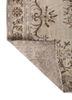 vintage ivory wool hand knotted Rug - Backing Shot vintage ivory wool hand knotted Rug - Backing Shot
