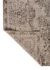 vintage blue wool hand knotted Rug - Backing Shot vintage blue wool hand knotted Rug - Backing Shot