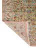 gulmarg green silk hand knotted Rug - Backing Shot gulmarg green silk hand knotted Rug - Backing Shot