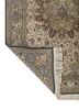 gulmarg green silk hand knotted Rug - Backing Shot gulmarg green silk hand knotted Rug - Backing Shot