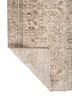 vintage green wool hand knotted Rug - Backing Shot vintage green wool hand knotted Rug - Backing Shot