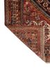 aalam blue wool hand knotted Rug - Backing Shot aalam blue wool hand knotted Rug - Backing Shot