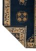 pechino blue wool hand knotted Rug - Backing Shot pechino blue wool hand knotted Rug - Backing Shot