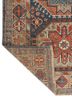 kiaan blue wool hand knotted Rug - Backing Shot