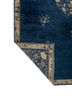 pechino blue wool hand knotted Rug - Backing Shot pechino blue wool hand knotted Rug - Backing Shot