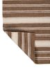nomadic threads beige and brown jute and hemp flat weaves Rug - Backing Shot