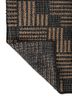 nomadic threads grey and black jute and hemp flat weaves Rug - Backing Shot nomadic threads grey and black jute and hemp flat weaves Rug - Backing Shot
