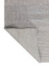 nomadic threads grey and black jute and hemp flat weaves Rug - Backing Shot