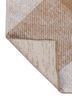 noadic threads beige and brown jute and hemp flat weaves Rug - Backing Shot
