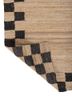 nomadic threads beige and brown jute and hemp flat weaves Rug - Backing Shot nomadic threads beige and brown jute and hemp flat weaves Rug - Backing Shot