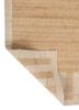 nomadic threads beige and brown jute and hemp flat weaves Rug - Backing Shot