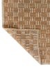 nomadic threads beige and brown jute and hemp flat weaves Rug - Backing Shot nomadic threads beige and brown jute and hemp flat weaves Rug - Backing Shot