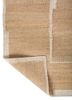 nomadic threads beige and brown jute and hemp flat weaves Rug - Backing Shot nomadic threads beige and brown jute and hemp flat weaves Rug - Backing Shot