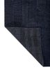 nomadic threads blue jute and hemp flat weaves Rug - Backing Shot