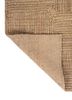 nomadic threads beige and brown jute and hemp flat weaves Rug - Backing Shot