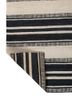 nomadic threads grey and black jute and hemp flat weaves Rug - Backing Shot
