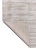 saga grey and black viscose hand loom Rug - Backing Shot saga grey and black viscose hand loom Rug - Backing Shot
