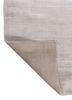 saga grey and black viscose hand loom Rug - Backing Shot saga grey and black viscose hand loom Rug - Backing Shot