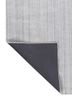 basis ivory wool and viscose hand loom Rug - Backing Shot basis ivory wool and viscose hand loom Rug - Backing Shot