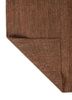hula red and orange jute and hemp hand knotted Rug - Backing Shot