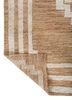 hula beige and brown jute and hemp hand knotted Rug - Backing Shot hula beige and brown jute and hemp hand knotted Rug - Backing Shot