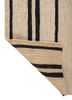 hula gold jute and hemp hand knotted Rug - Backing Shot hula gold jute and hemp hand knotted Rug - Backing Shot