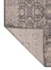 erbe grey and black wool hand knotted Rug - Backing Shot erbe grey and black wool hand knotted Rug - Backing Shot