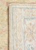 erbe beige and brown wool hand knotted Rug - Backing Shot erbe beige and brown wool hand knotted Rug - Backing Shot