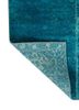 provenance blue wool and silk hand knotted Rug - Backing Shot provenance blue wool and silk hand knotted Rug - Backing Shot