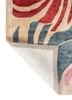 linear ivory viscose hand tufted Rug - Backing Shot linear ivory viscose hand tufted Rug - Backing Shot