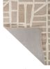 aprezo ivory wool hand tufted Rug - Backing Shot aprezo ivory wool hand tufted Rug - Backing Shot