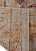 provenance blue wool hand knotted Rug - Backing Shot provenance blue wool hand knotted Rug - Backing Shot