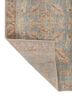 provenance blue wool hand knotted Rug - Backing Shot provenance blue wool hand knotted Rug - Backing Shot