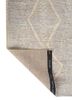 manifest grey and black afghan wool hand knotted Rug - Backing Shot manifest grey and black afghan wool hand knotted Rug - Backing Shot