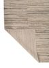 manifest ivory afghan wool hand knotted Rug - Backing Shot