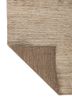 manifest beige and brown wool hand knotted Rug - Backing Shot
