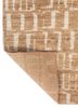 manifest beige and brown afghan wool hand knotted Rug - Backing Shot manifest beige and brown afghan wool hand knotted Rug - Backing Shot