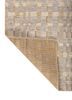 manifest ivory wool hand knotted Rug - Backing Shot
