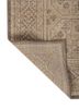 erbe beige and brown wool hand knotted Rug - Backing Shot erbe beige and brown wool hand knotted Rug - Backing Shot