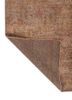 erbe beige and brown wool hand knotted Rug - Backing Shot erbe beige and brown wool hand knotted Rug - Backing Shot