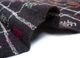 nuray grey and black wool hand knotted Rug - Backing Shot nuray grey and black wool hand knotted Rug - Backing Shot