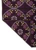 indusbar pink and purple rayon chenille flat weaves Rug - Backing Shot indusbar pink and purple rayon chenille flat weaves Rug - Backing Shot