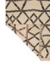 indusbar ivory wool flat weaves Rug - Backing Shot