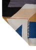 indusbar blue wool flat weaves Rug - Backing Shot indusbar blue wool flat weaves Rug - Backing Shot